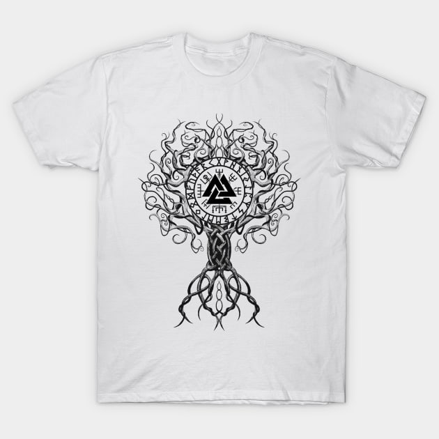 Viking tree T-Shirt by Windytee